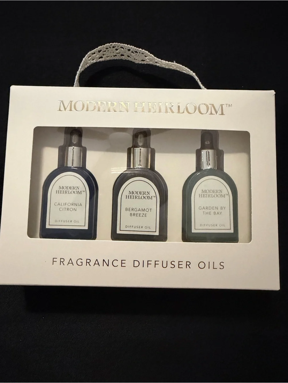 Fragrance Diffuser Oils Set - Blue, Gray, Green